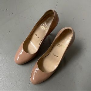 Christian Louboutin patent leather pumps